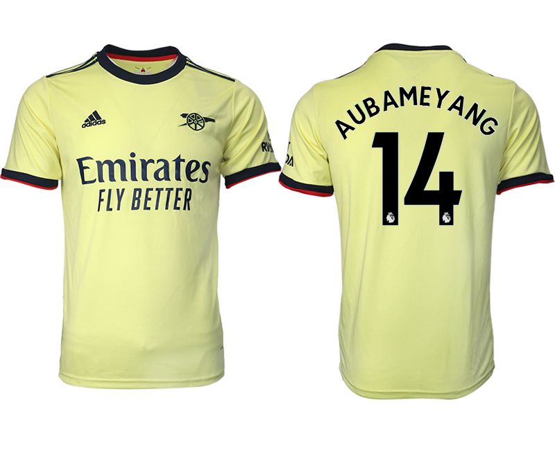 Men 2021-2022 Club Arsenal away aaa version green #14 Soccer Jerseys